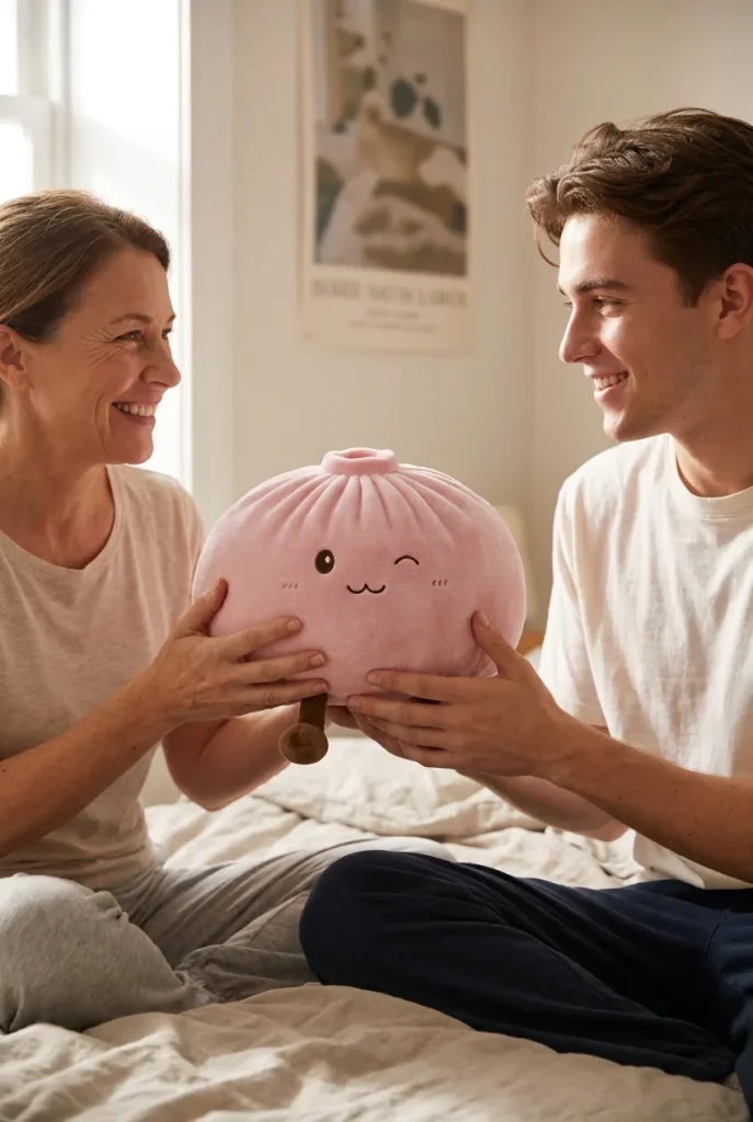 Squishy Dumpling Toy Rosa XXL als Geschenkidee