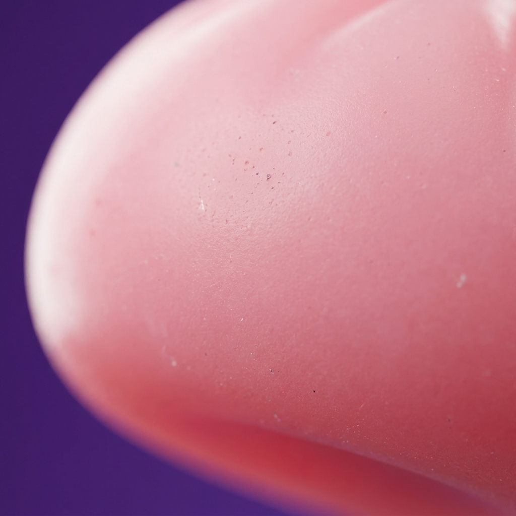 Dumpling Squishy Nachtlicht Rosa — Makro-Nahaufnahme der Textur