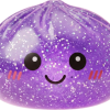Glitter Dumpling Squishy Violett Traum beim Drücken, weiches Material