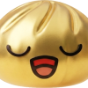 Rare Dumpling Squishy Gold-Schatz beim Drücken, weiches Material