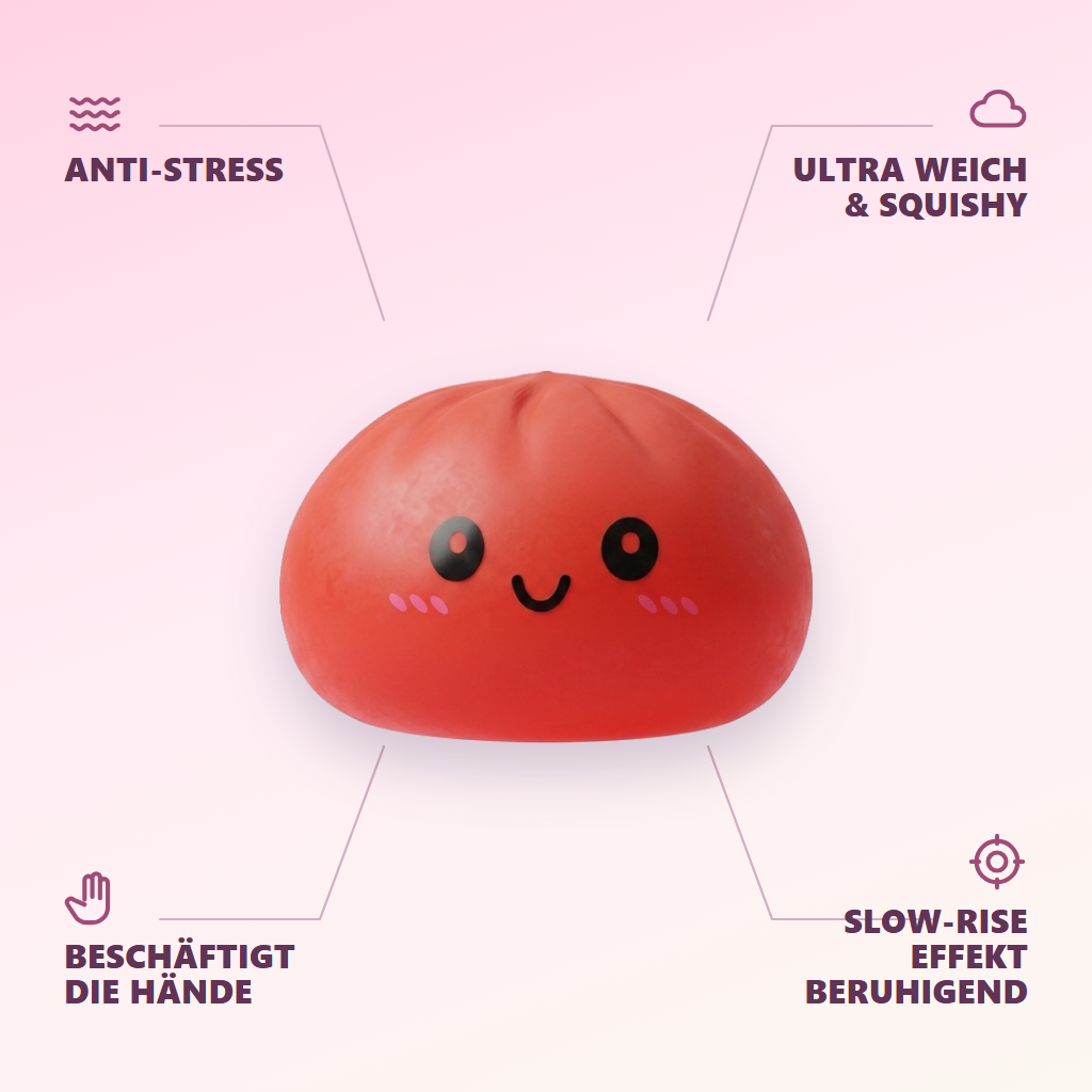Dumpling Squishy Rot Kirsche — seine Vorteile