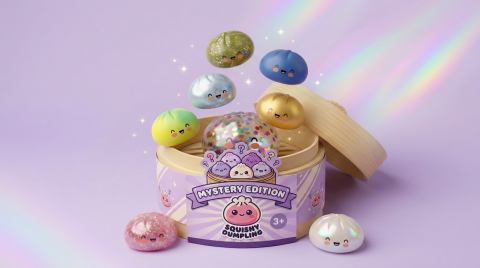 Squishy Bun Mystery Dumpling Überraschung beim Drücken, weiches Material