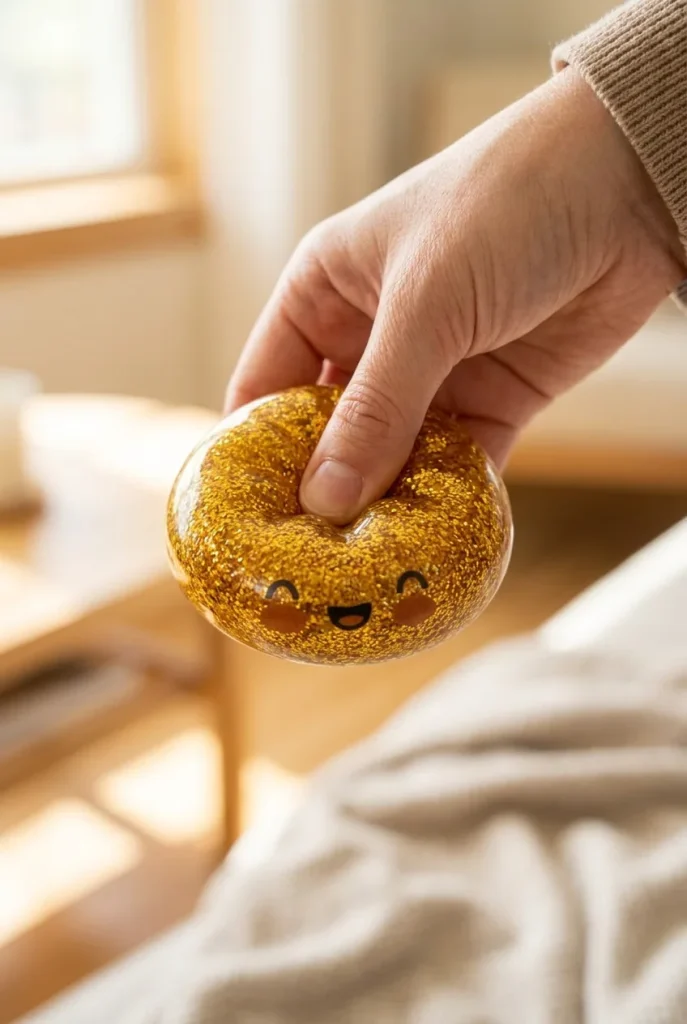 Squishy Bun Mystery Dumpling Überraschung beim Drücken