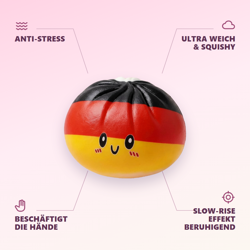 Flag Squishy Toy Dumpling Deutschland — seine Vorteile