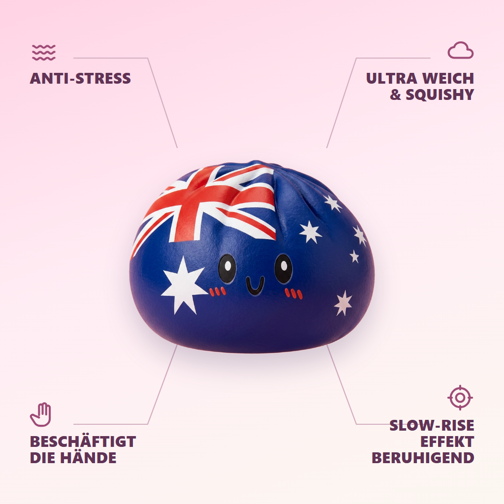 Flag Squishy Dumpling Australien — seine Vorteile