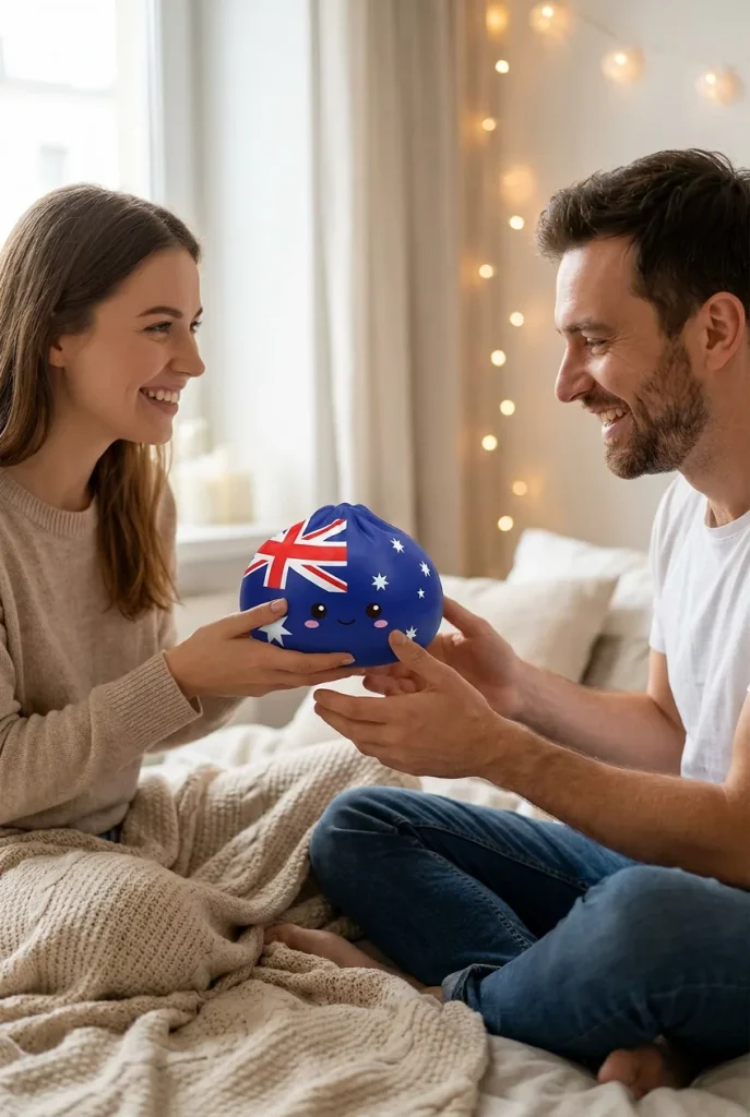 Flag Squishy Dumpling Australien als Geschenkidee
