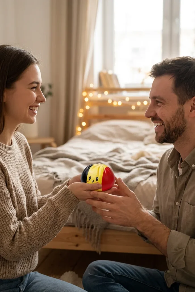 Squishy Dumpling Flag Belgien als Geschenkidee