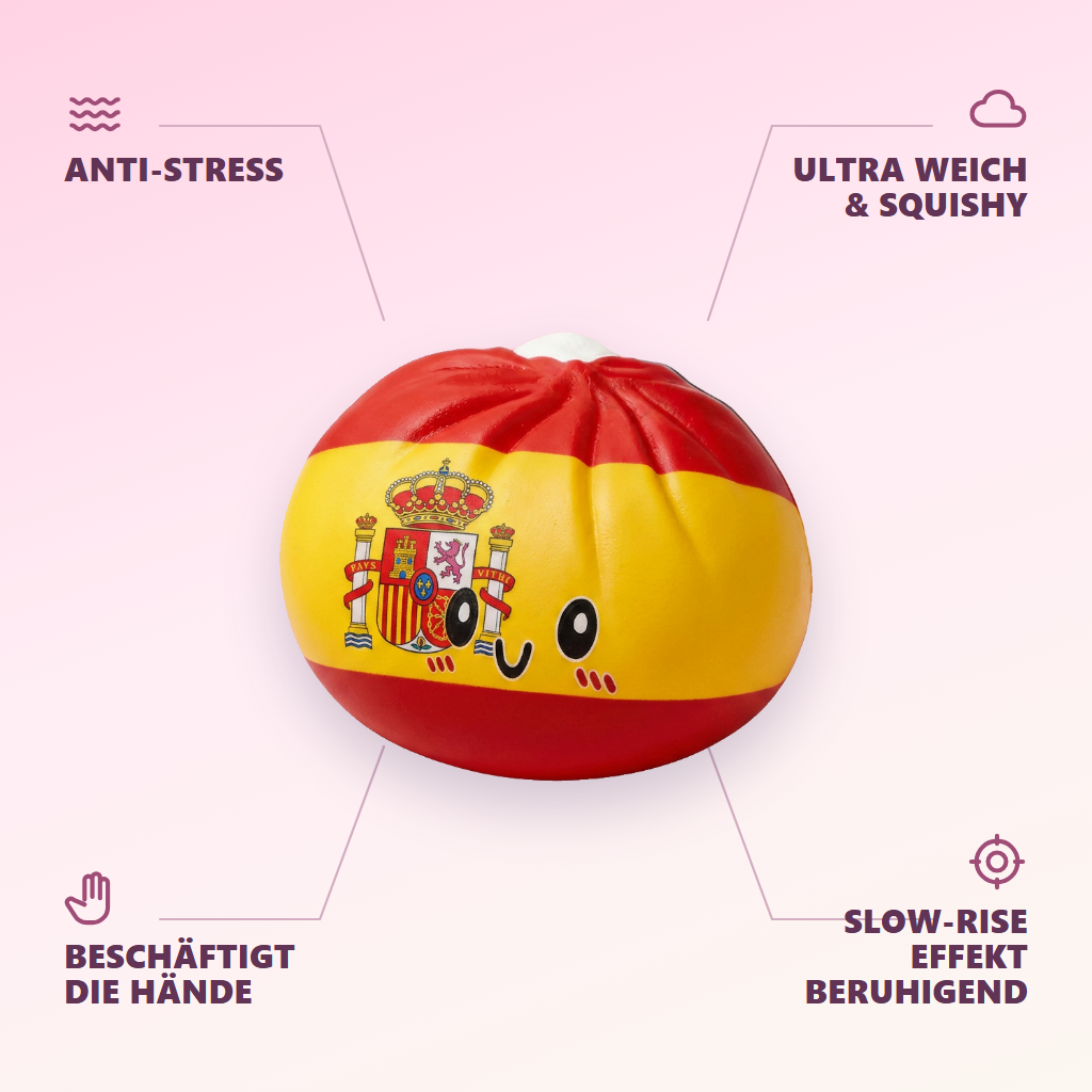 Squishy Flag Dumpling Spanien — seine Vorteile