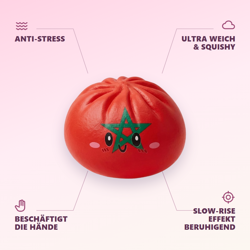 Flag Squishy Dumpling Marokko — seine Vorteile