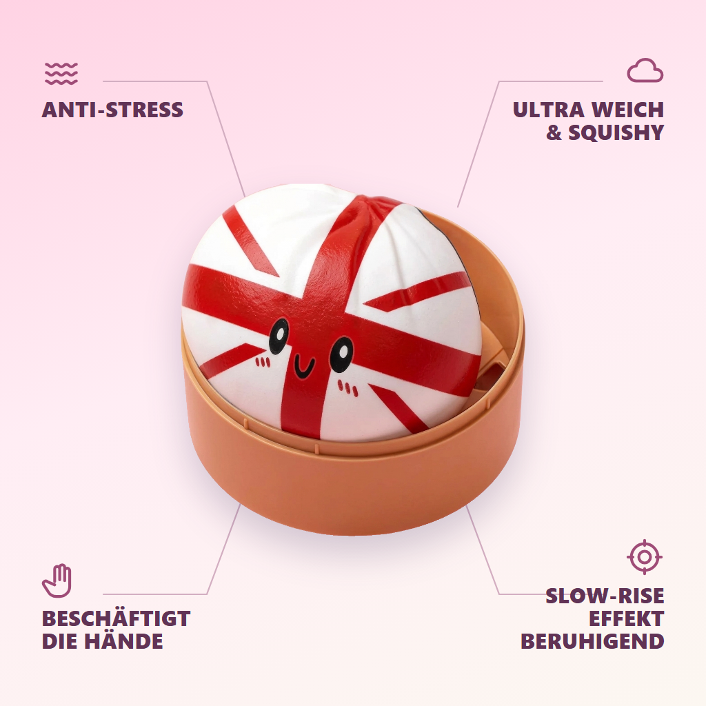 Flag Squishy Toy Dumpling Großbritannien — seine Vorteile