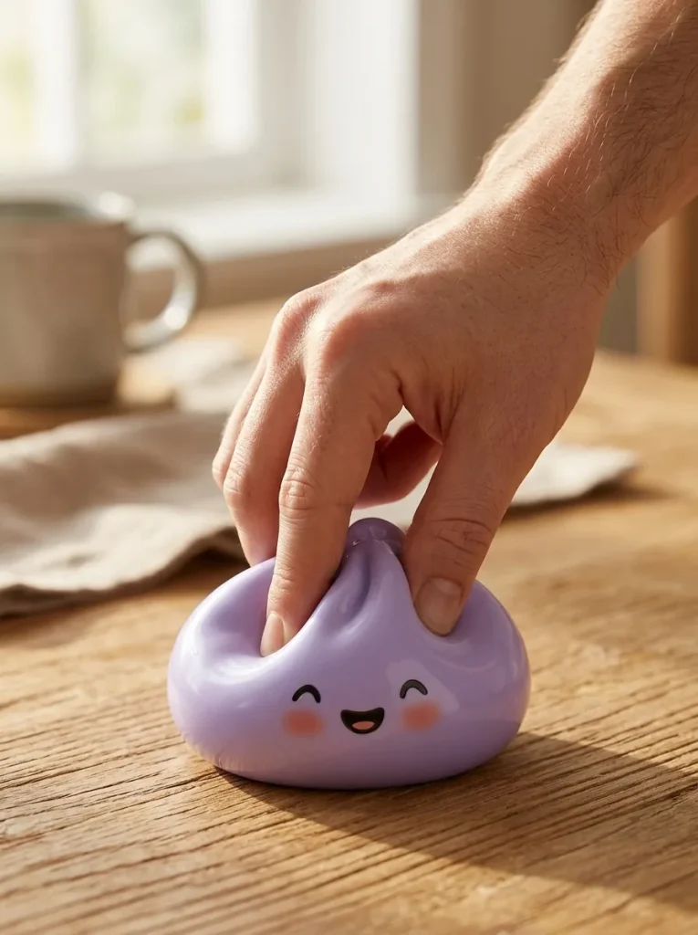 Dumpling Squishy Mystery Kuschel-Überraschung beim Drücken
