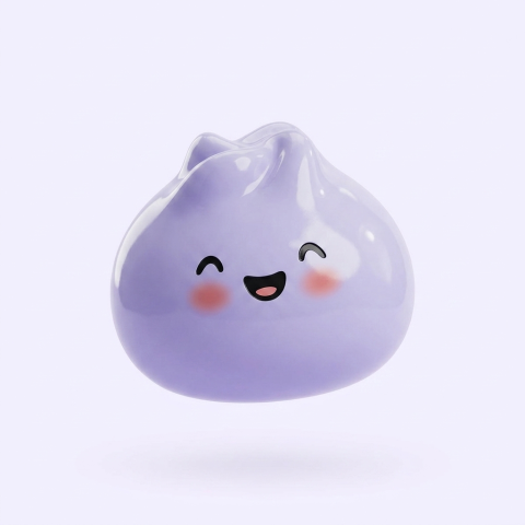Dumpling Squishy Mystery Kuschel-Überraschung beim Drücken, weiches Material