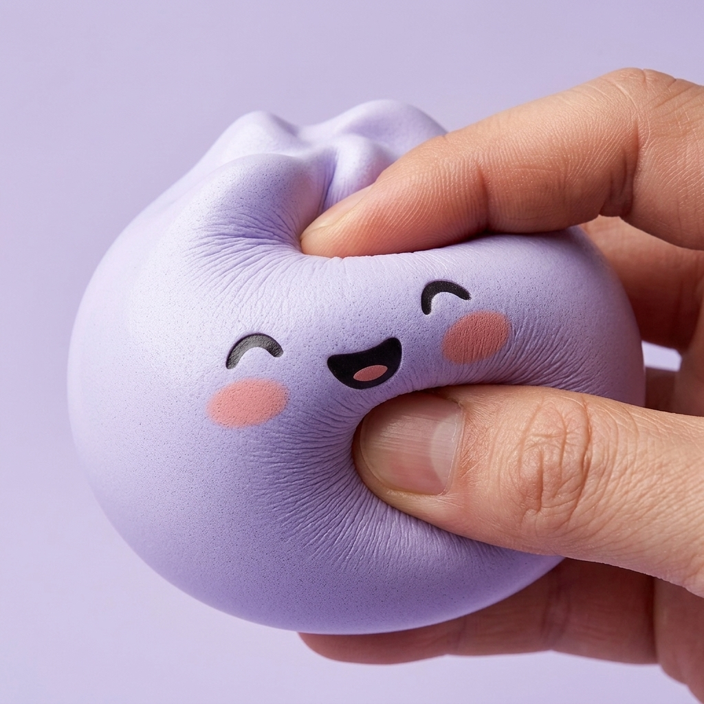 Dumpling Squishy Mystery Kuschel-Überraschung — slow-rise Effekt, der Schaum federt langsam zurück