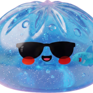 Dumpling Squishy Sonnenbrille Chill beim Drücken, weiches Material