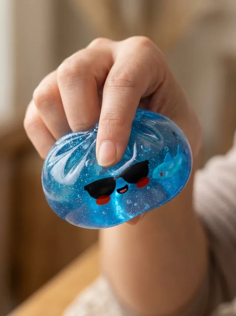Dumpling Squishy Sonnenbrille Chill beim Drücken