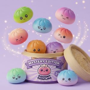 Mystery Dumpling Squishy Viral-Trend beim Drücken, weiches Material