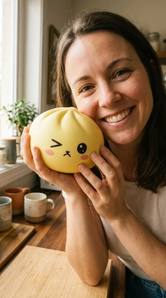 Mystery Dumpling Squishy Viral-Trend im Alltag