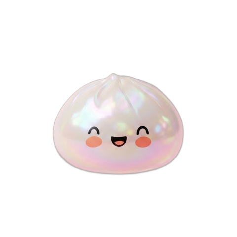 Dumpling Squishy Weiß Wolke beim Drücken, weiches Material