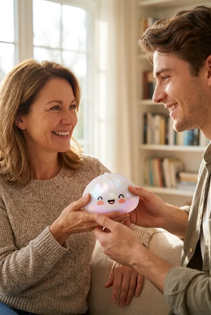 Dumpling Squishy Weiß Wolke als Geschenkidee