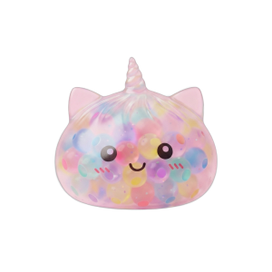 Squishy Dumpling Einhorn Bubble Pastell Multicolor beim Drücken, weiches Material