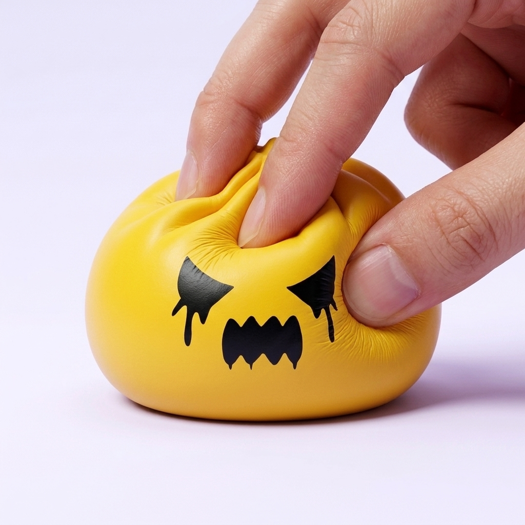 Dumpling Squishy Geist Mystery beim Drücken, weiches Material