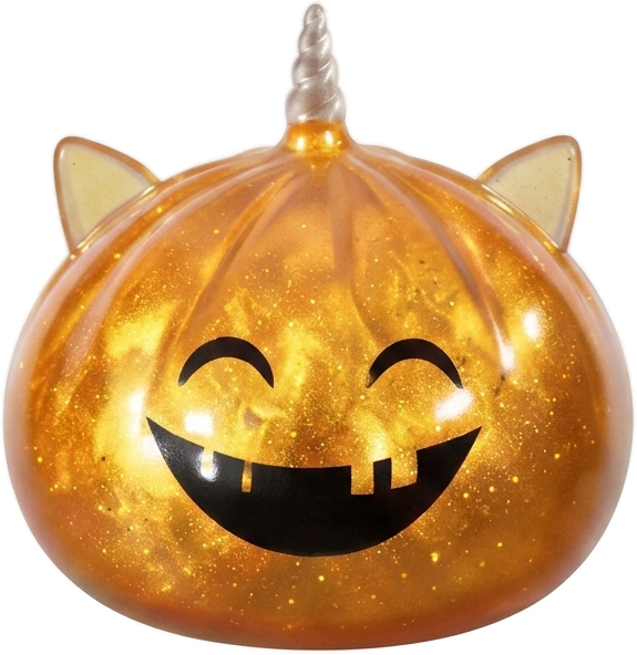 Squishy Dumpling Mystery Halloween Einhorn beim Drücken, weiches Material