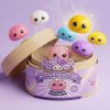 Dumpling Squishy Mystery Pop Großaugen beim Drücken, weiches Material