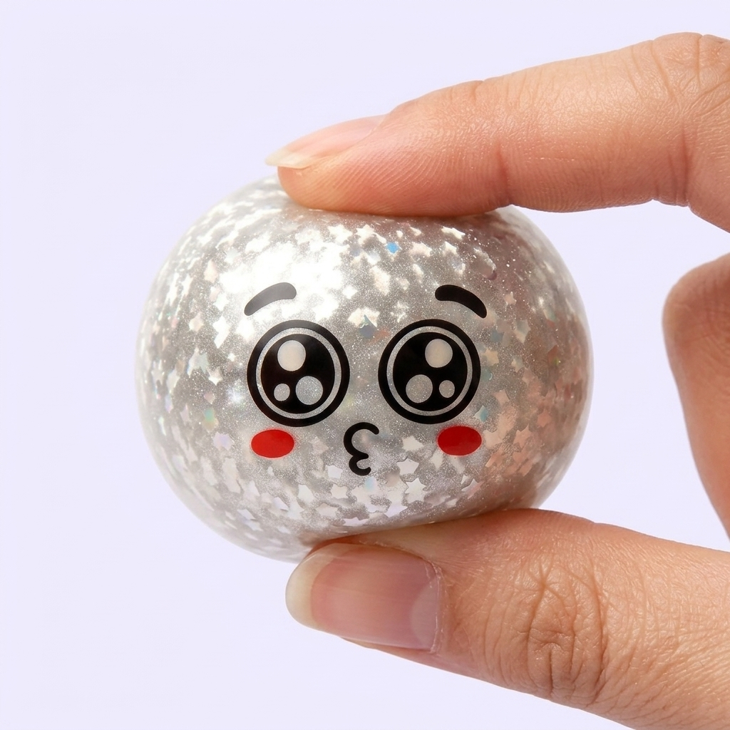 Squishy Dumpling Mystery Puppy Eyed Blindbox beim Drücken, weiches Material