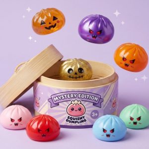 Squishy Dumpling Vampire Mystery Blutrot beim Drücken, weiches Material