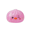 Penguin Dumpling Squishy Bonbonrosa beim Drücken, weiches Material