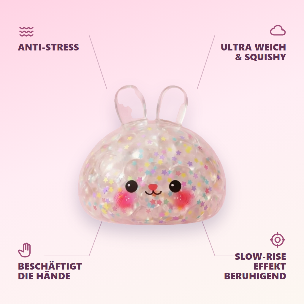 Dumpling Squishy Hase Bubble — seine Vorteile