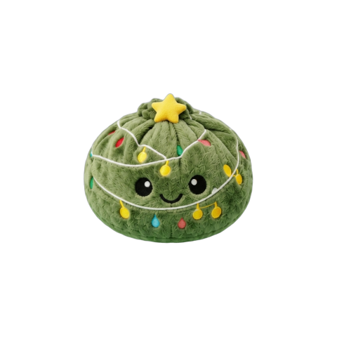 Christmas Tree Dumpling Squishy Glitzer beim Drücken, weiches Material