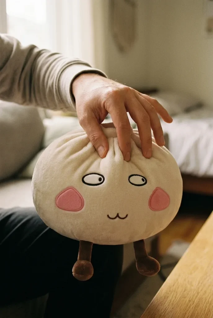 Dumpling Squishy XXL Stolz & Frech beim Drücken