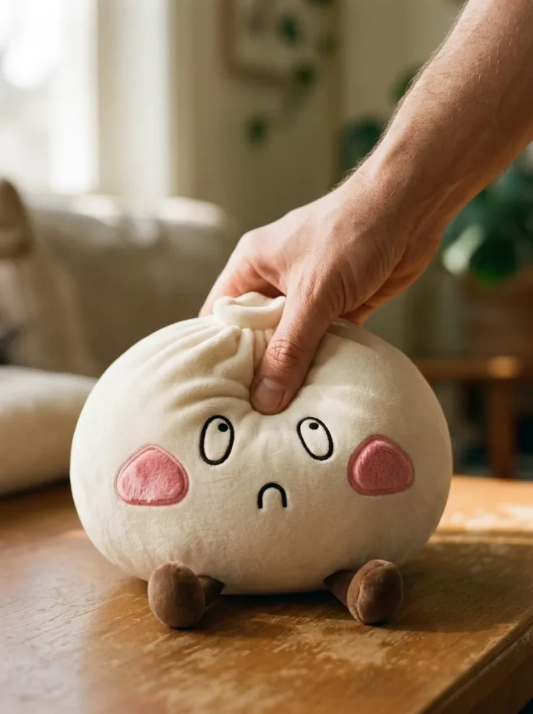 Squishy Dumpling XXL Traurig beim Drücken