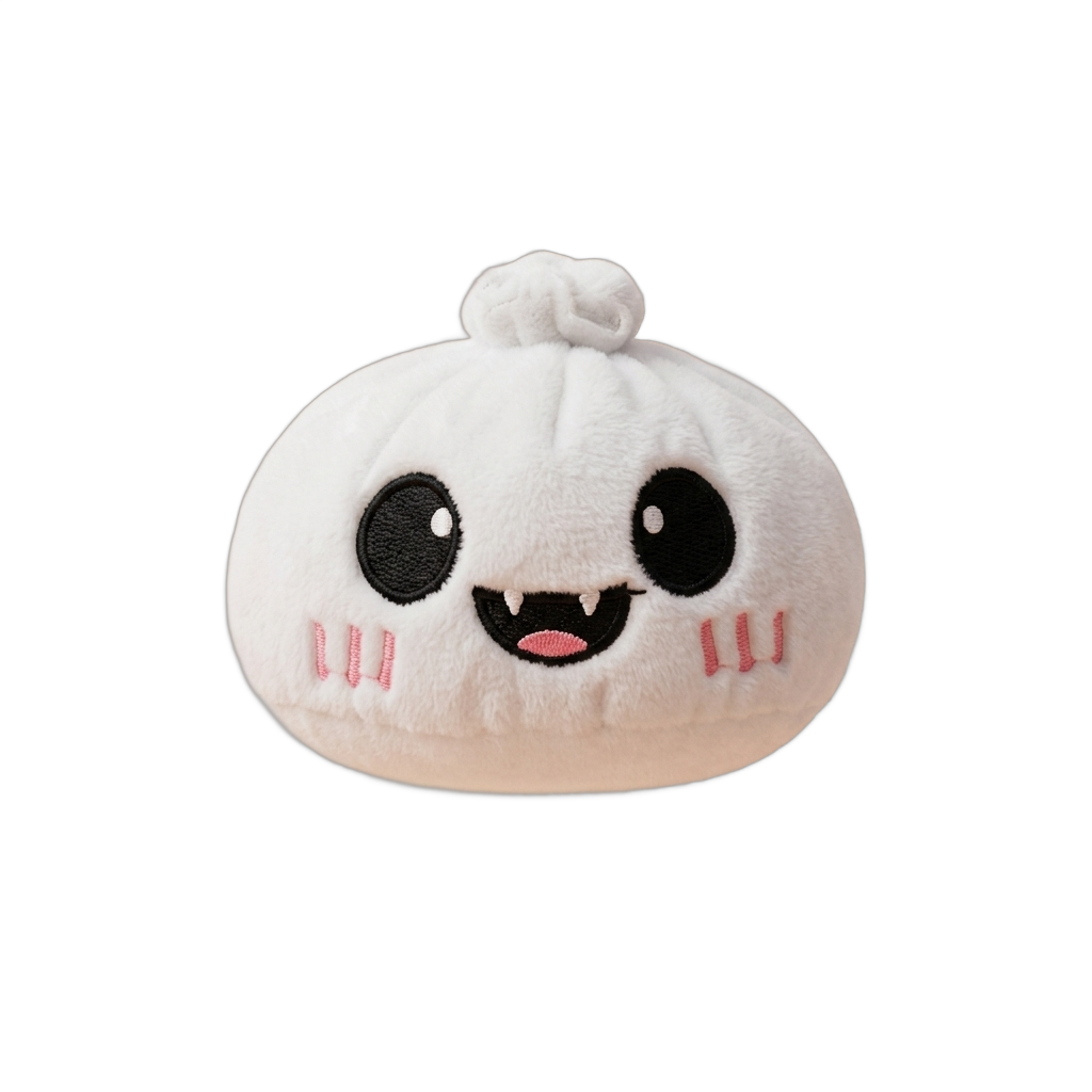 Dumpling Squishy Geist Halloween Mondschein beim Drücken, weiches Material
