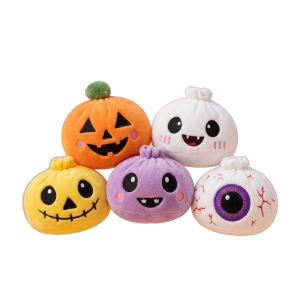 Dumpling Squishy Halloween Schaurig 5er-Set beim Drücken, weiches Material