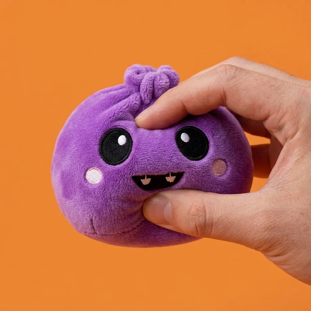 Dumpling Squishy Halloween Schaurig 5er-Set beim Drücken, weiches Material