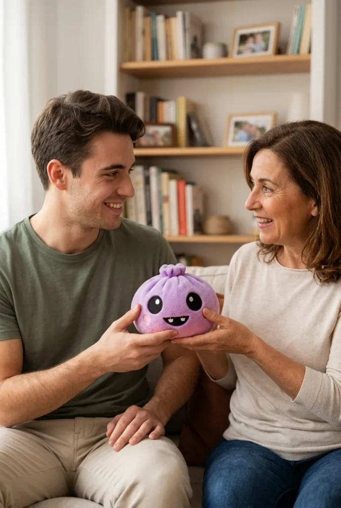 Squishy Dumpling Vampire Halloween Samt-Plüsch als Geschenkidee
