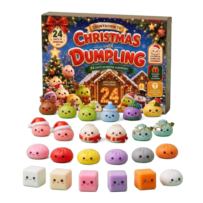 Adventskalender Squishy Mochi
