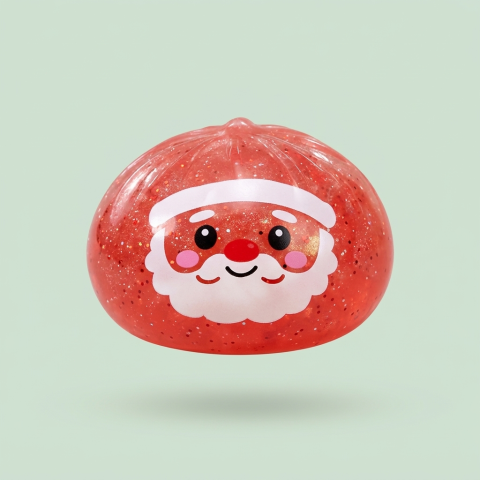 Dumpling Squishy Mystery Candy Weihnachten beim Drücken, weiches Material