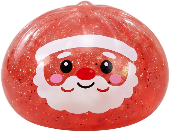 Dumpling Squishy Mystery Candy Weihnachten beim Drücken, weiches Material