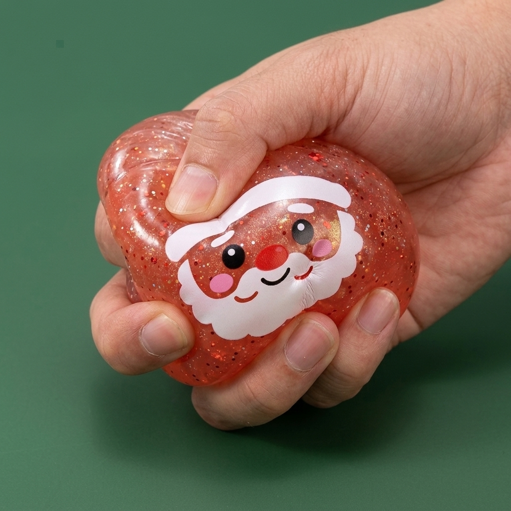 Dumpling Squishy Mystery Candy Weihnachten — slow-rise Effekt, der Schaum federt langsam zurück