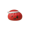 Christmas Hat Dumpling Squishy Rot beim Drücken, weiches Material