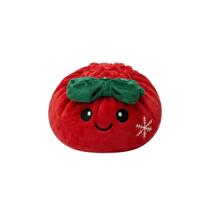 Squishy Dumpling Ribbon Bow Weihnachten Rot beim Drücken, weiches Material