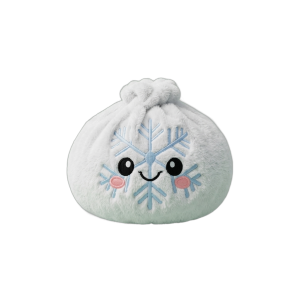 Dumpling Squishy Schneeflocke Winter beim Drücken, weiches Material