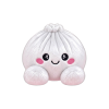 Marshmallow Dumpling Squishy Plush Weiß beim Drücken, weiches Material