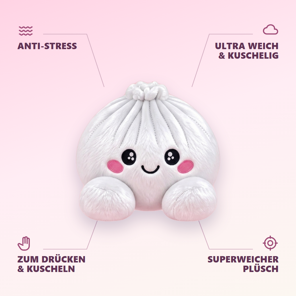 Marshmallow Dumpling Squishy Plush Weiß — seine Vorteile