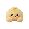 Dumpling Squishy Zitronengelb beim Drücken, weiches Material